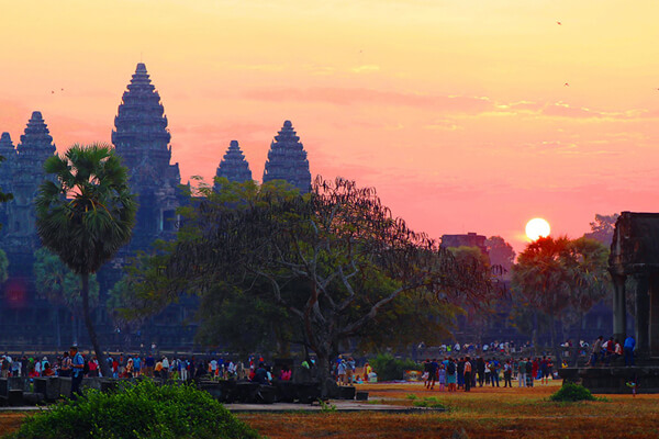 Amazing Sunrise at Angkor Wat