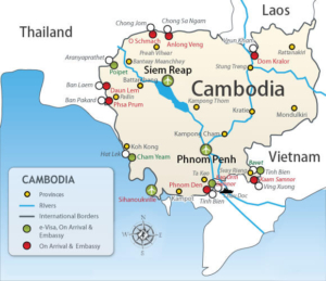 Cambodia Border Crossing