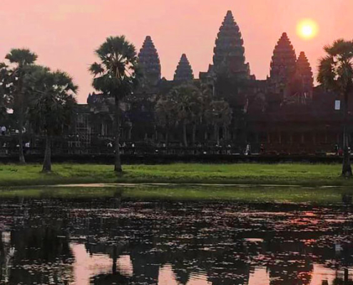 Sunrise at Angkor Wat