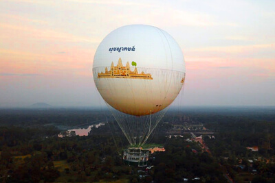 Angkor Balloon Sunrise