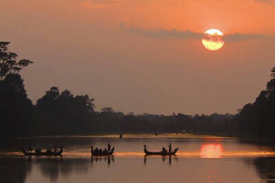 Angkor Gondola Sunset
