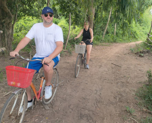 Bike ride on Koh Trong