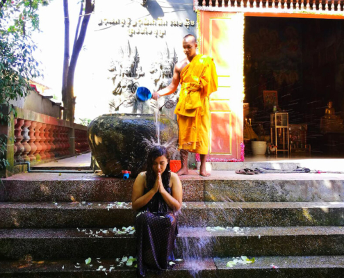 Cambodian Water Blessings
