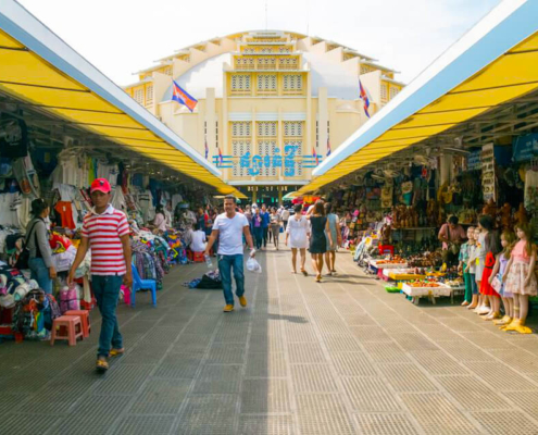 Central Market in Phnom Penh
