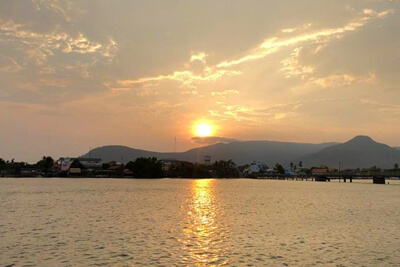 Kampot River Sunset