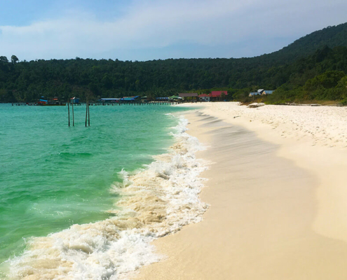 Koh Rong Island Beach