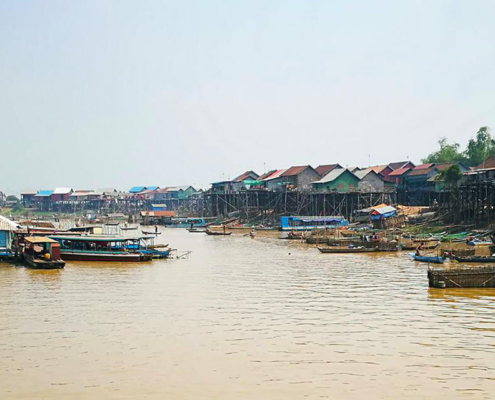 Kompong Khleang floating Village