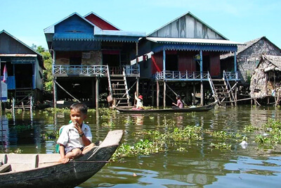 Kompong Phluk village