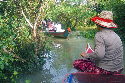 Kompong Phluk village mangrove