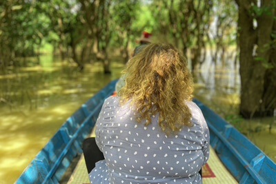 Kompong Phluk village mangrove