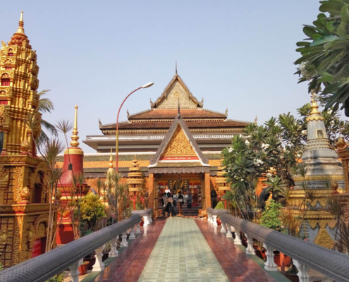 Pagodas in Cambodian