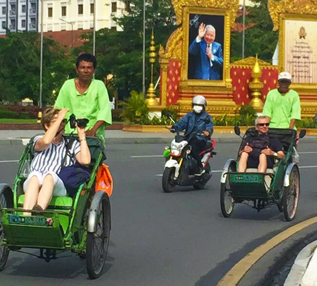 Phnom Penh Cyclo Ride