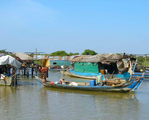 Tonle Sap Floating village