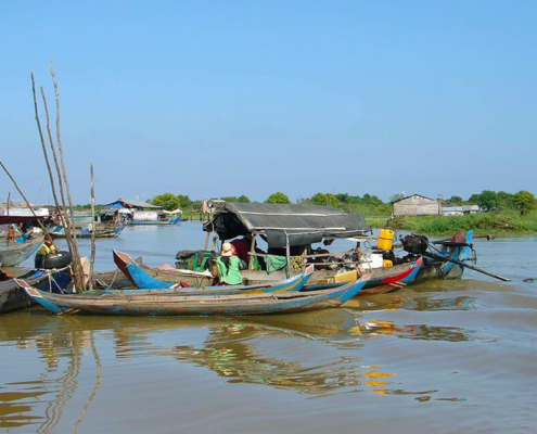 Tonle Sap Floating village