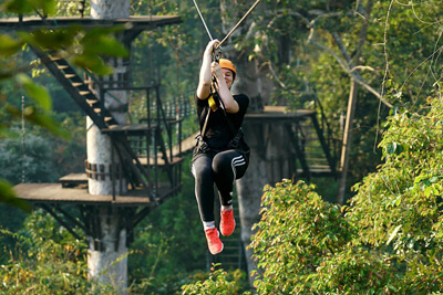 Angkor zipline